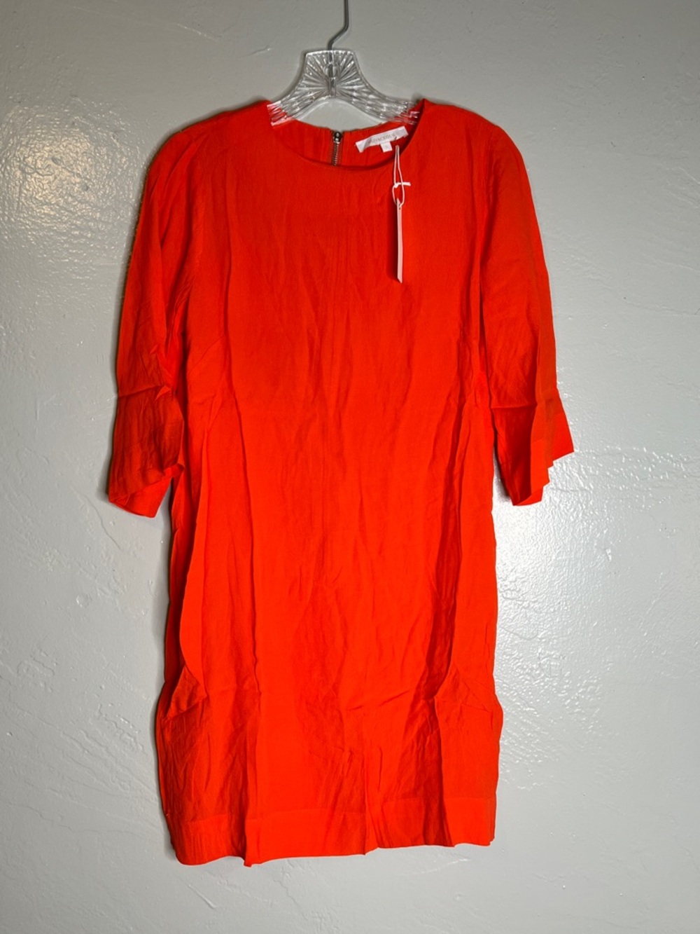 NEW OLIVACEOUS Mini Short Dress Orange Trendy Summer Size Small